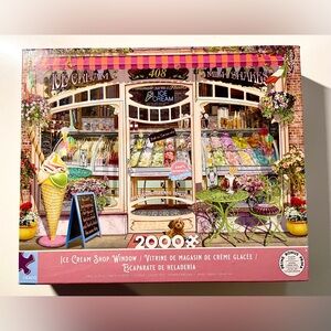 Ceaco - 2000 Piece Puzzle - Ice Cream Shop Window